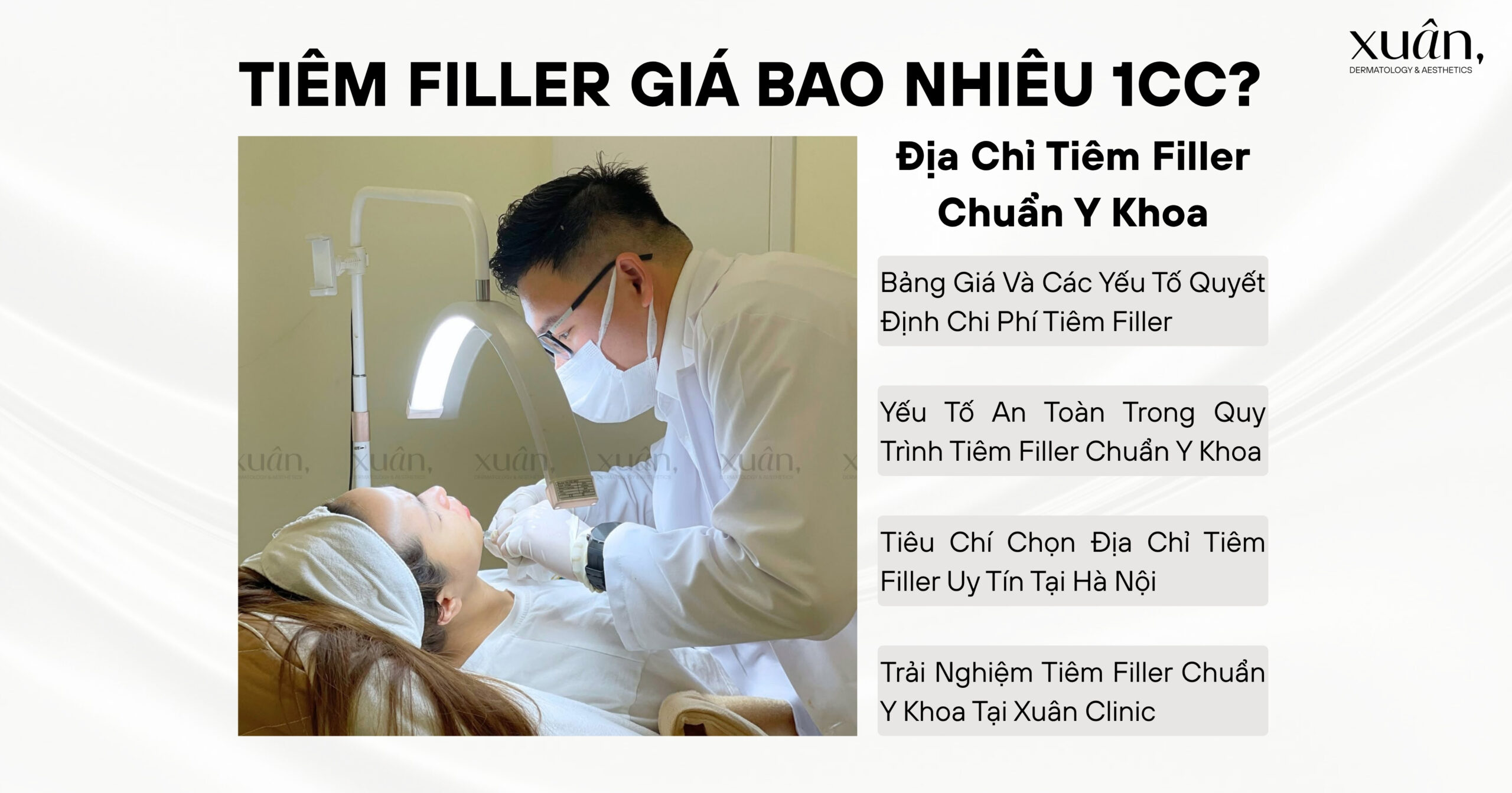 Tiêm Filler Giá Bao Nhiêu 1cc? Địa Chỉ Tiêm Filler Chuẩn Y Khoa